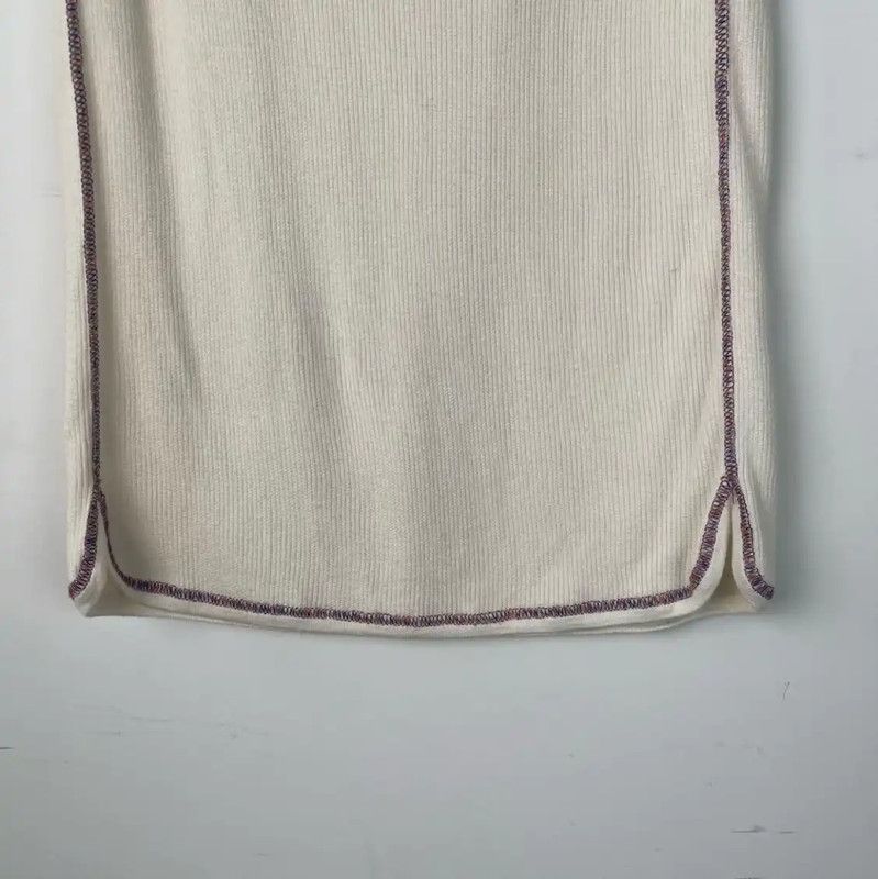 Chanel Chanel Summer White Women's Pullover 0089 Size L / US 10 / IT 46 - 3 Thumbnail