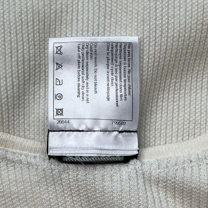 Chanel Chanel Summer White Women's Pullover 0089 Size L / US 10 / IT 46 - 8 Thumbnail
