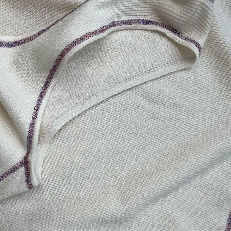 Chanel Chanel Summer White Women's Pullover 0089 Size L / US 10 / IT 46 - 5 Thumbnail
