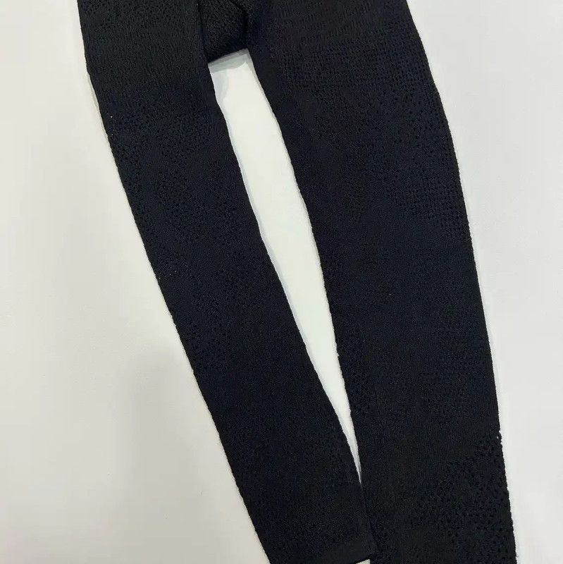 Chanel Chanel Black Casual Pants for Women 0089 Size 23" - 3 Thumbnail