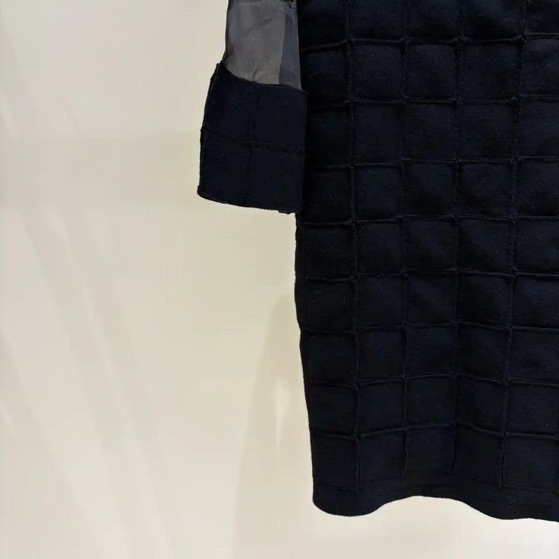 Chanel Chanel Black Cotton Midi Dress for Women 0089 Size S / US 4 / IT 40 - 5 Thumbnail