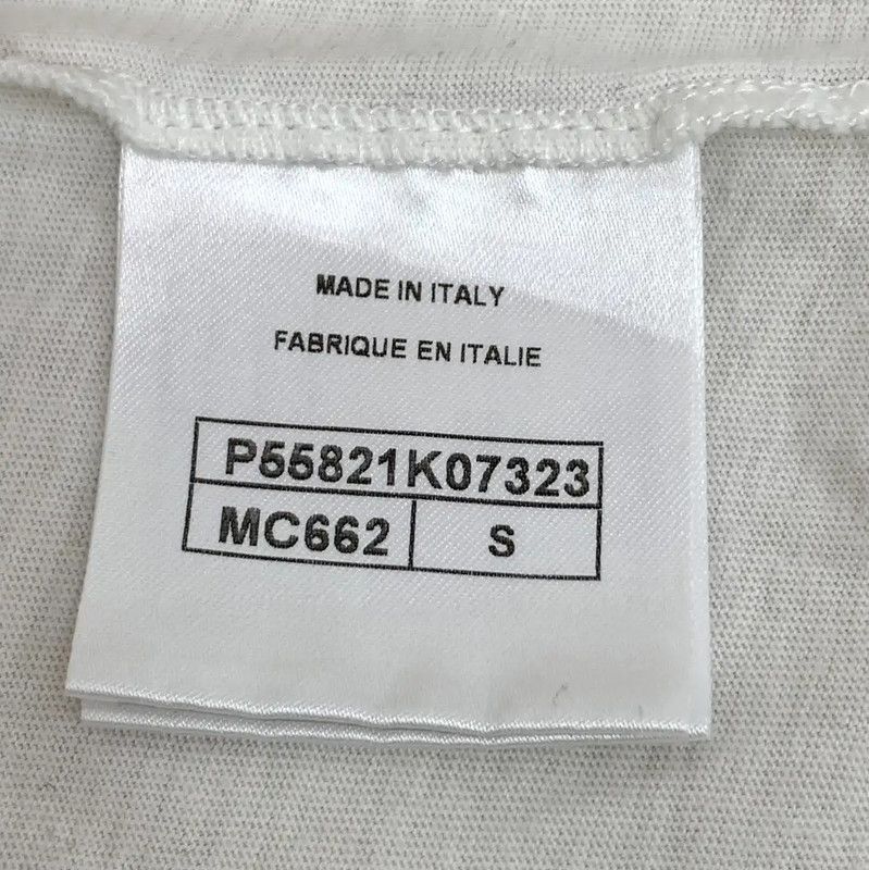 Chanel Chanel Women's White Cotton T-Shirt with Graphic Print 0089 Size S / US 4 / IT 40 - 6 Thumbnail