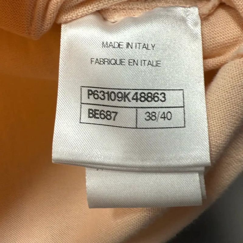 Chanel Chanel Pink Cotton T-Shirt for Women 0089 Size S / US 4 / IT 40 - 5 Thumbnail