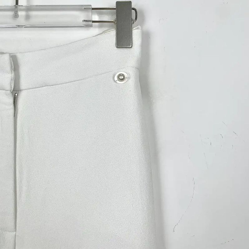 Chanel Chanel White Casual Pants for Women 0089 Size 23" - 3 Thumbnail