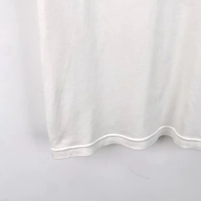 Chanel Chanel White Cotton Women’s T-Shirt 0089 Size XS / US 0-2 / IT 36-38 - 4 Thumbnail