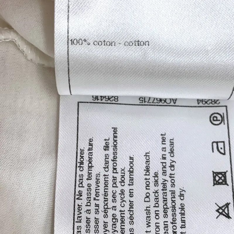 Chanel Chanel White Cotton Women’s T-Shirt 0089 Size XS / US 0-2 / IT 36-38 - 7 Thumbnail