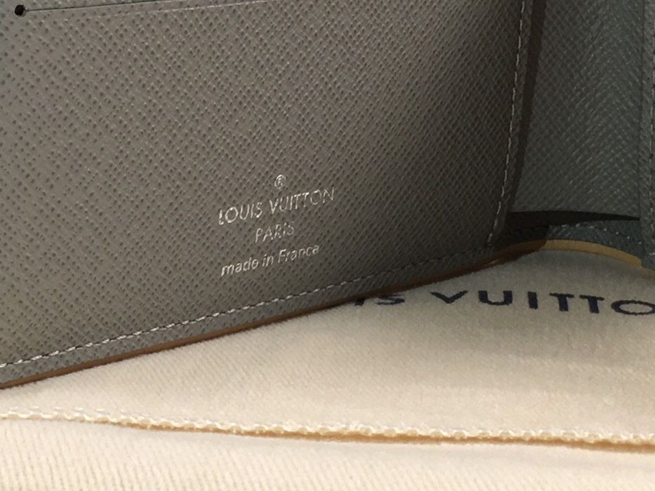 Louis Vuitton New Louis Vuitton Monogram Titanium Gray Multiple Wallet  M63297