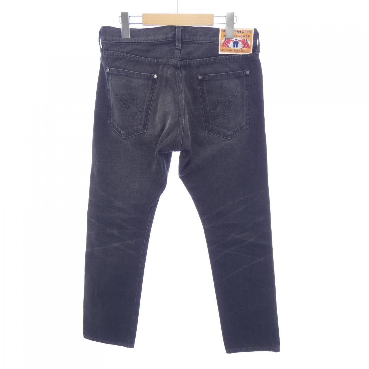 Other Other A BATHING APE Jeans Denim Jeans DUTY FREE for USA Size ONE SIZE - 2 Thumbnail