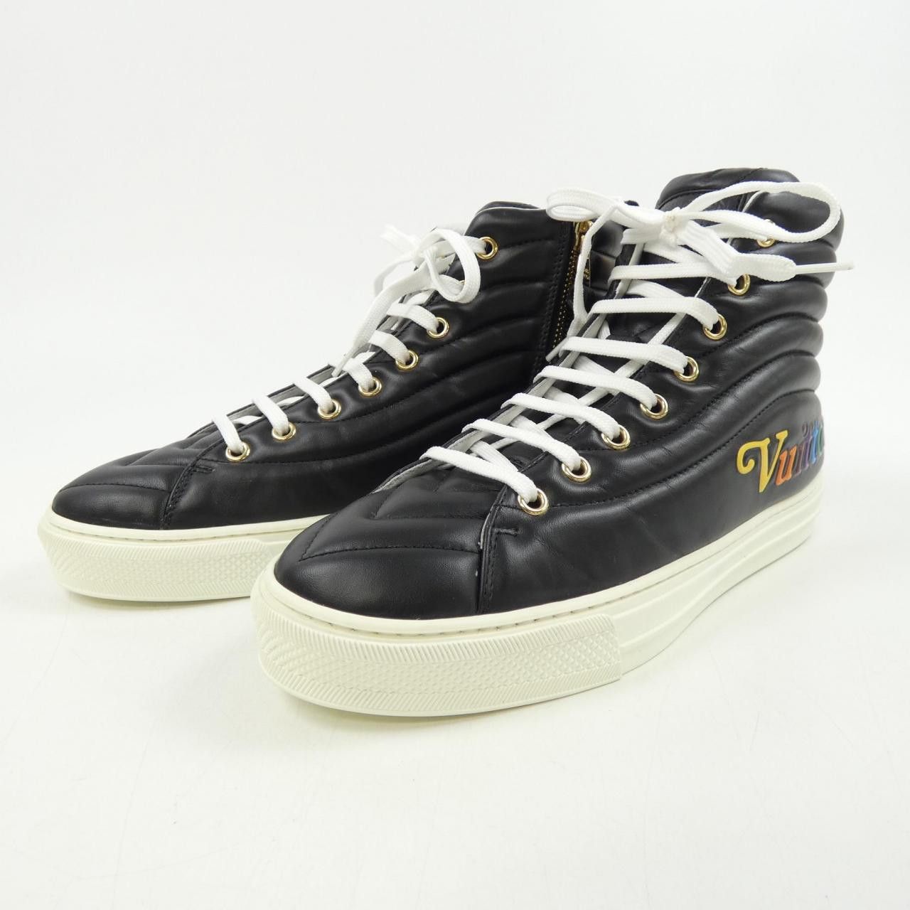 Louis Vuitton Louis Vuitton Louis Vuitton Stellar Line Sneakers Leather Shoes DUTY FREE for USA Size ONE SIZE - 3 Thumbnail