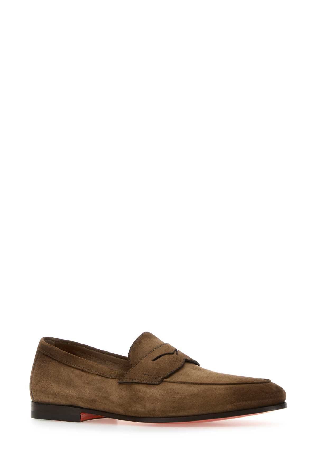Brown Suede Carlos Loafers