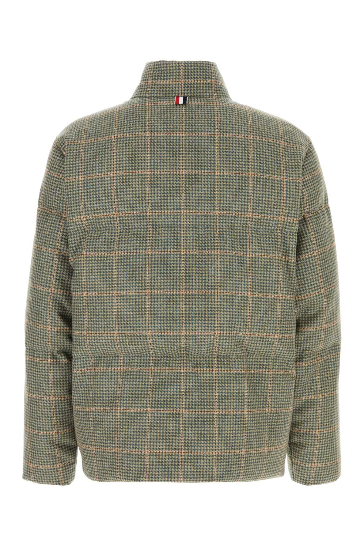 Thom Browne Embroidered Wool Reversible Down Jacket Size US L / EU 52-54 / 3 - 2 Thumbnail