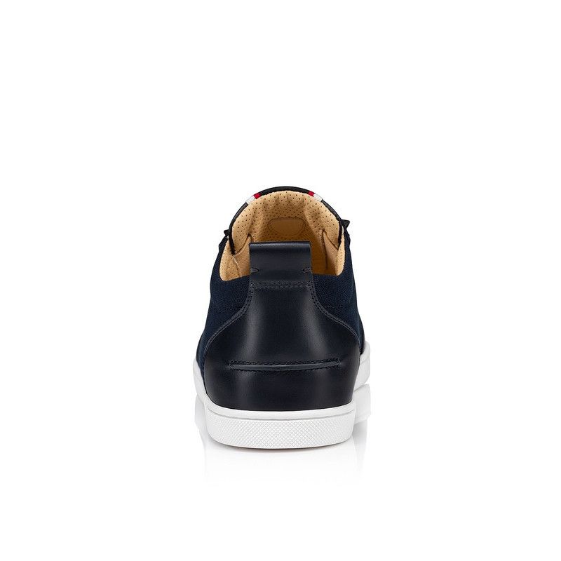 Christian Louboutin F.A.V Fique A Vontade in leather/suede in navy Size US 10.5 / EU 43-44 - 4 Thumbnail