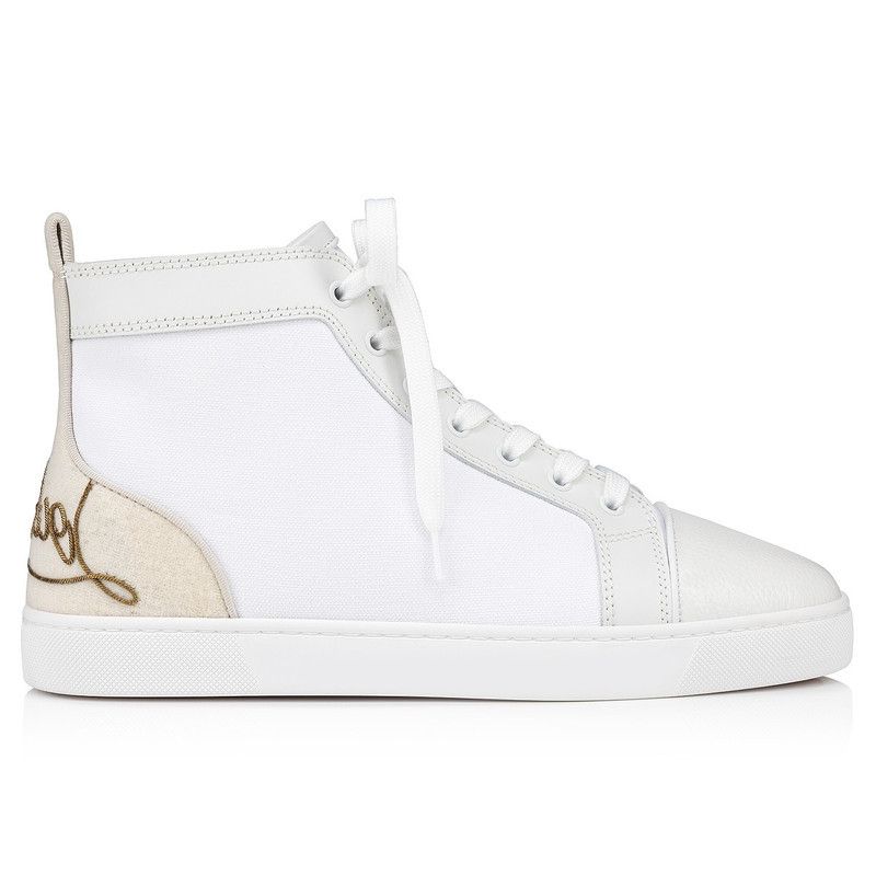 Christian Louboutin fun louis in white Size US 8 / EU 41 - 2 Thumbnail