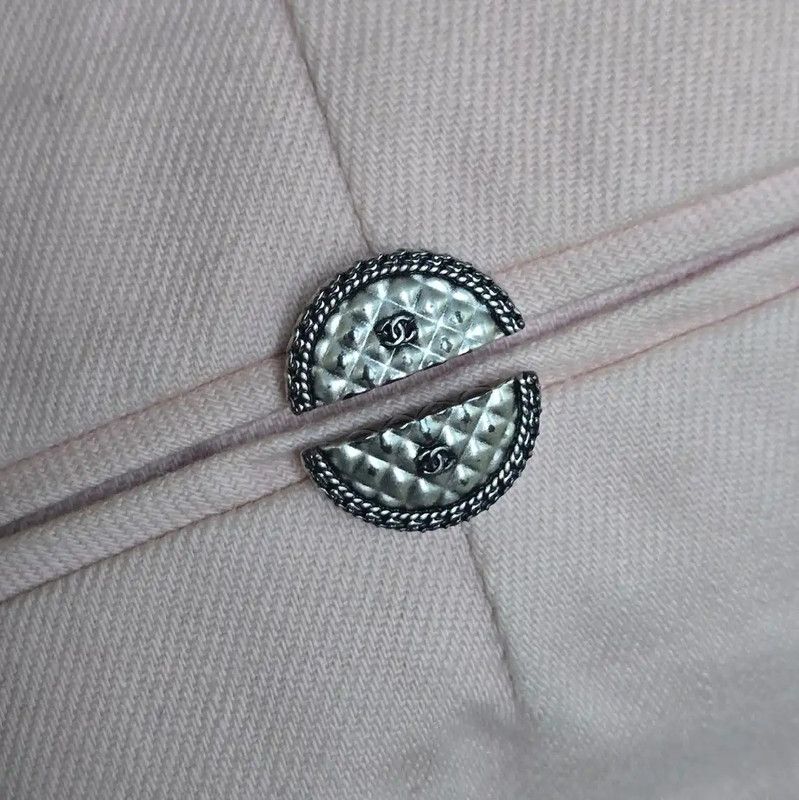 Chanel Chanel Pink Cotton Spring Shorts 0089 Size 23" - 10 Thumbnail