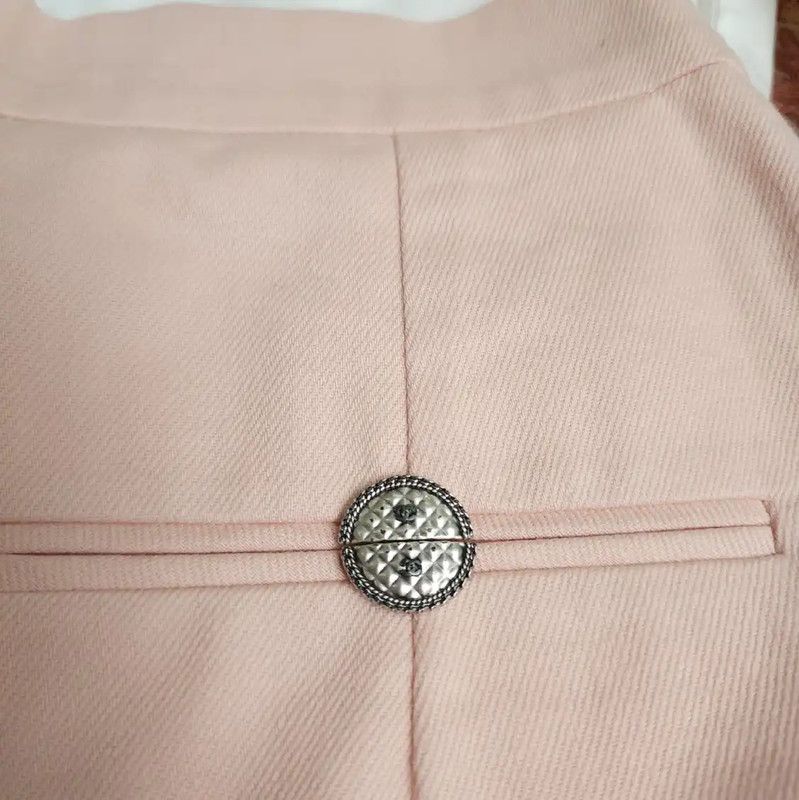 Chanel Chanel Pink Cotton Spring Shorts 0089 Size 23" - 5 Thumbnail