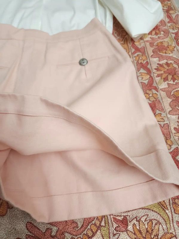 Chanel Chanel Pink Cotton Summer Shorts for Women 0089 Size 32" / US 10 / IT 46 - 6 Thumbnail