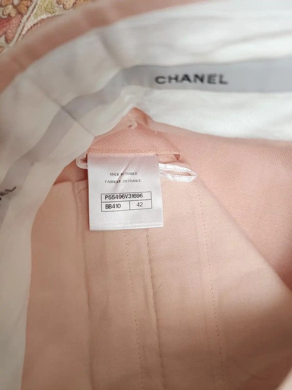 Chanel Chanel Pink Cotton Summer Shorts for Women 0089 Size 32" / US 10 / IT 46 - 4 Thumbnail