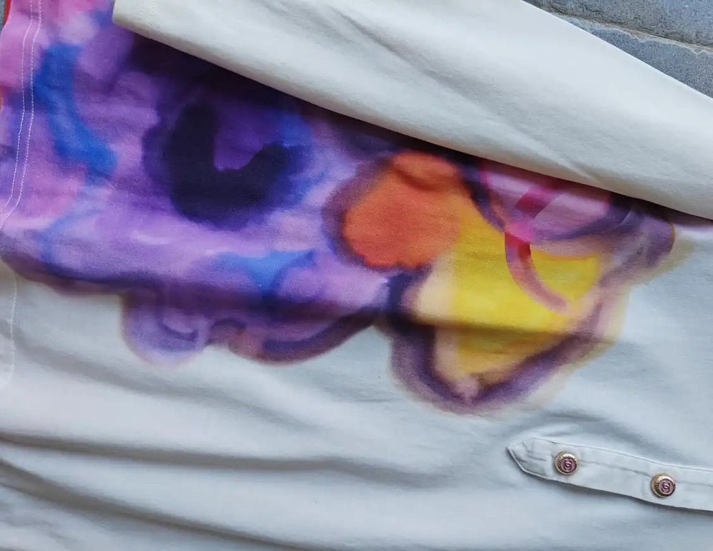 Chanel Chanel Spring Autumn Cotton Printed Long Sleeve Tee 0089 Size L / US 10 / IT 46 - 4 Thumbnail