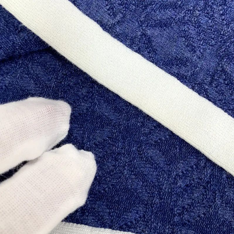 Chanel Chanel Deep Blue Cotton Women's Shorts 0089 Size 22" - 10 Thumbnail