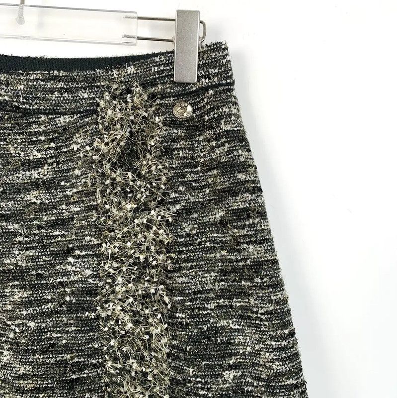 Chanel Chanel Colorblock Women's Midi Skirt 0089 Size 24" / US 00 / IT 34 - 3 Thumbnail