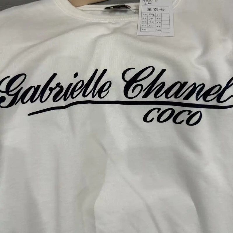 Chanel Chanel White Cotton Sweatshirt for Women 0089 Size L / US 10 / IT 46 - 4 Thumbnail