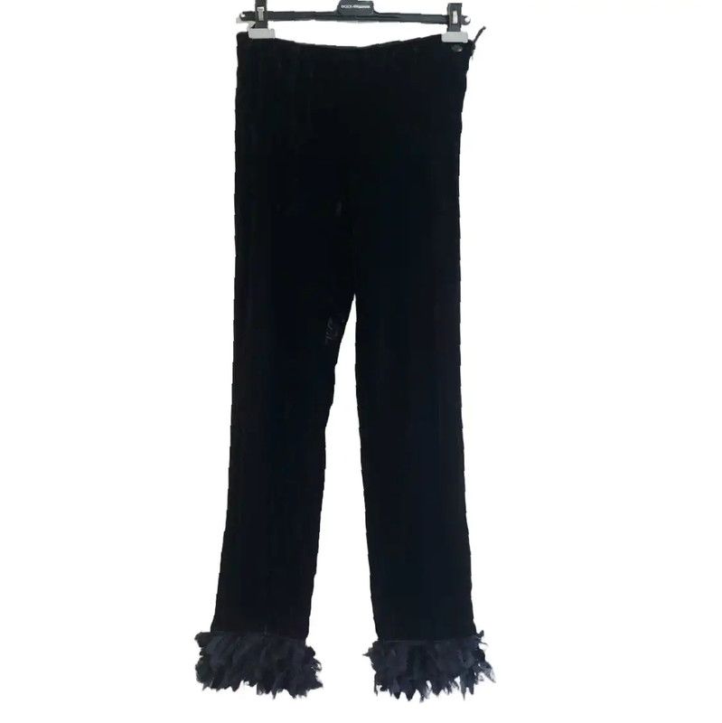 Chanel Chanel Women's Casual Pants for Spring and Autumn 0089 Size 23" - 4 Thumbnail