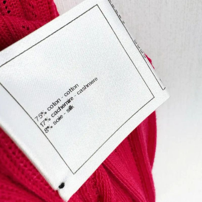 Chanel Chanel Red Summer Short Sleeve T-Shirt 0089 Size M / US 6-8 / IT 42-44 - 6 Thumbnail