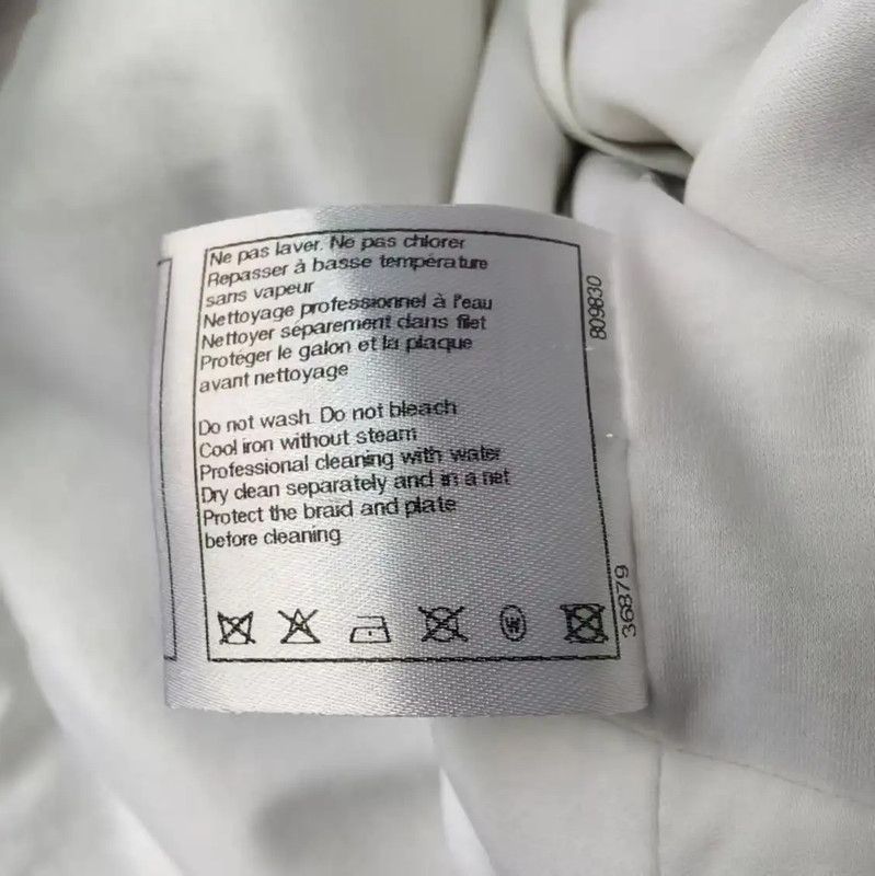 Chanel Chanel Women's Blue Dress with Unique Design 0089 Size L / US 10 / IT 46 - 4 Thumbnail