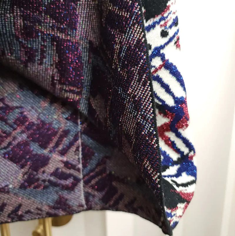 Chanel Chanel Multi-Color Wool Mini Skirt 0089 Size 22" - 10 Thumbnail