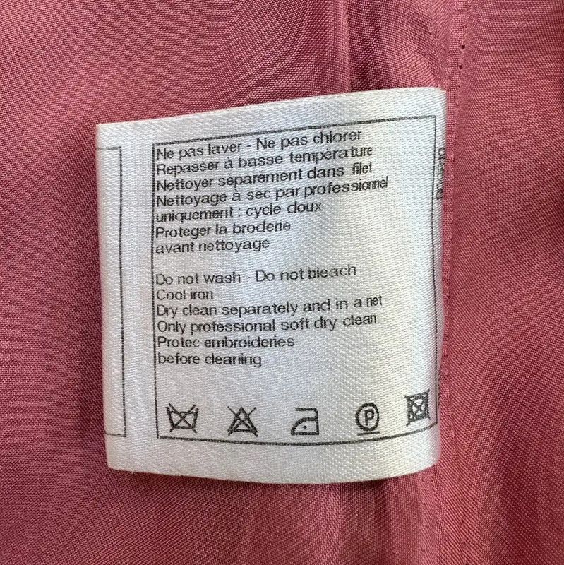 Chanel Chanel Pink Sleeveless Dress with Unique Texture 0089 Size XS / US 0-2 / IT 36-38 - 8 Thumbnail
