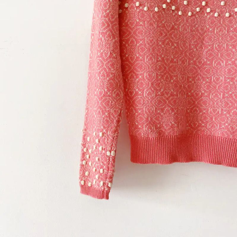 Chanel Chanel Red Cashmere Long Sleeve Sweater 0089 Size S / US 4 / IT 40 - 4 Thumbnail