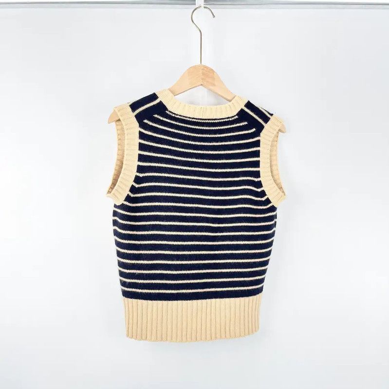 Chanel Chanel Summer Colorful Striped Knit Sweater 0089 Size M / US 6-8 / IT 42-44 - 2 Thumbnail