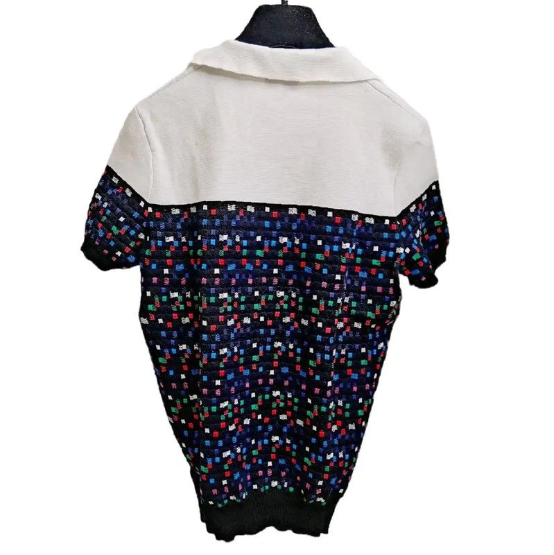 Chanel Chanel Colorful Polka Dot Short Sleeve Top 0089 Size S / US 4 / IT 40 - 9 Thumbnail