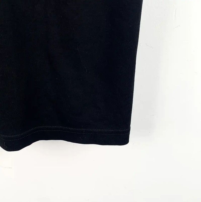 Chanel Chanel Black Cotton T-Shirt with Gold Trim 0089 Size M / US 6-8 / IT 42-44 - 4 Thumbnail