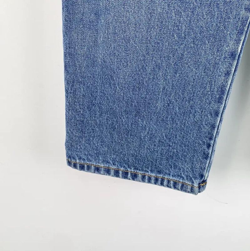 Chanel Chanel Blue Denim Jeans for Women 0089 Size 23" - 4 Thumbnail