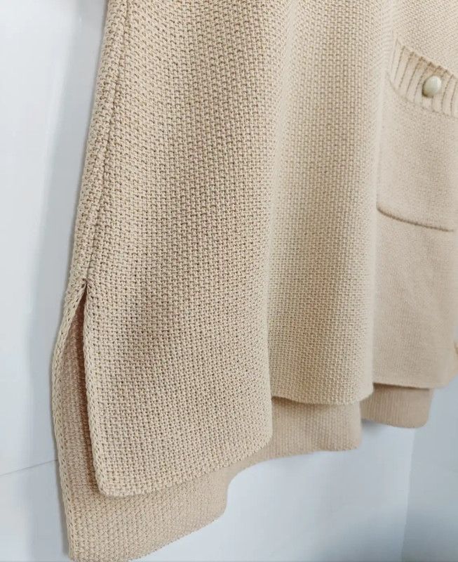 Chanel Chanel Khaki Short Sleeve Sweater for Women 0089 Size S / US 4 / IT 40 - 7 Thumbnail