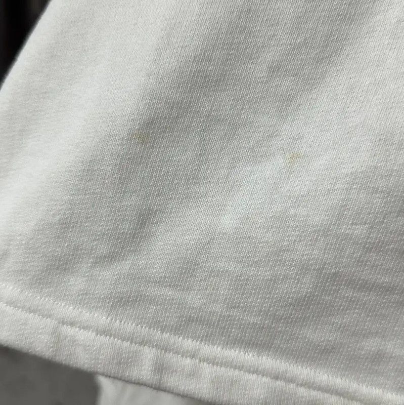 Chanel Chanel Cropped White Long Sleeve Sweatshirt 0089 Size S / US 4 / IT 40 - 5 Thumbnail