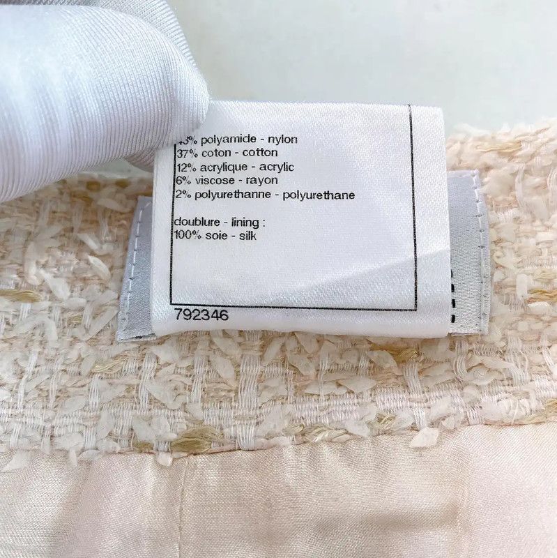 Chanel Chanel Classic A-Line Skirt in Light Pink 0089 Size 23" - 8 Thumbnail
