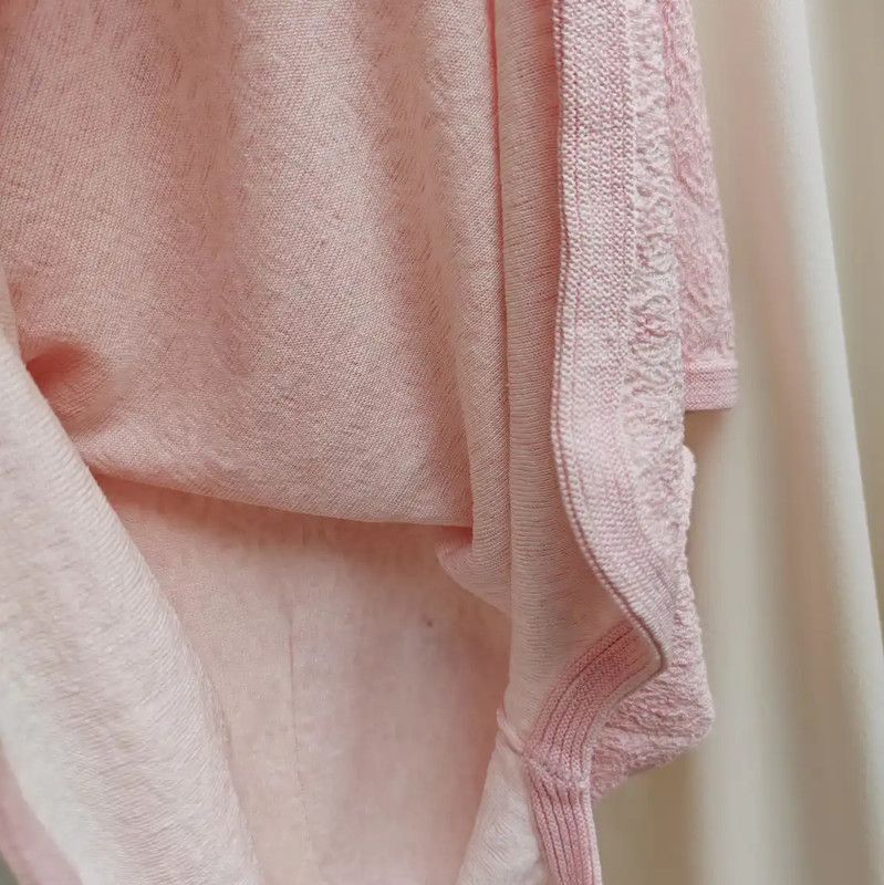 Chanel Chanel Pink Short Sleeve Knit Top 0089 Size M / US 6-8 / IT 42-44 - 6 Thumbnail
