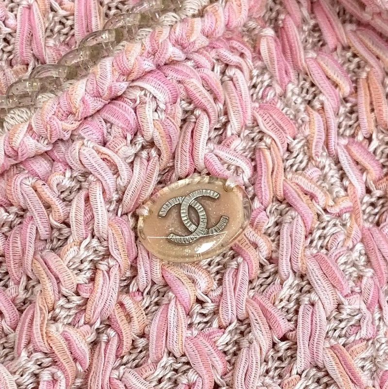 Chanel Chanel Pink Silk Midi Skirt 0089 Size 23" - 5 Thumbnail