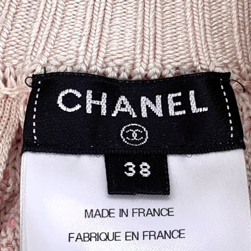 Chanel Chanel Pink Silk Midi Skirt 0089 Size 23" - 6 Thumbnail