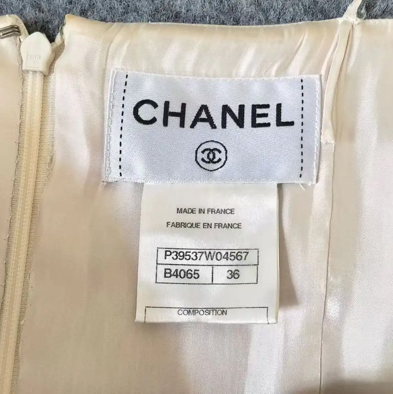 Chanel Chanel White Women's Dress Size S 0089 Size S / US 4 / IT 40 - 3 Thumbnail