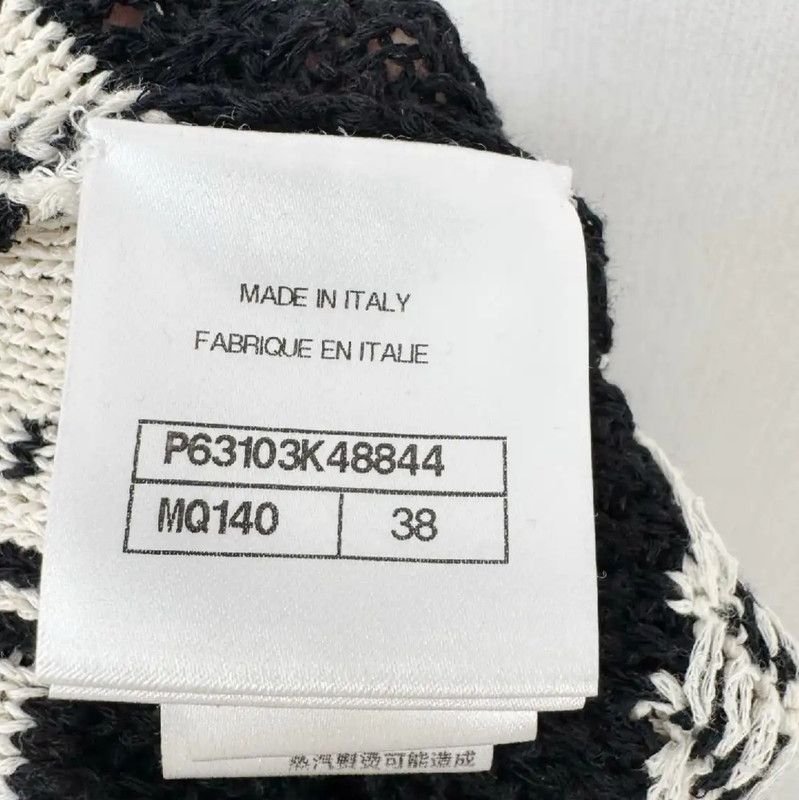 Chanel Chanel Black Winter Casual Trousers 0089 Size 23" - 6 Thumbnail
