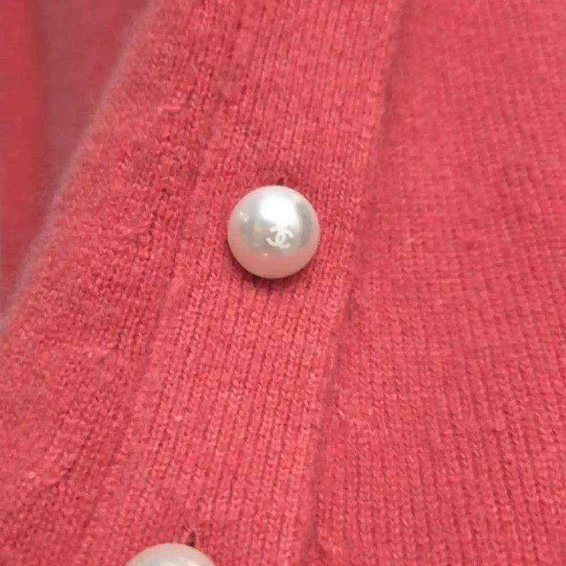 Chanel Chanel Short Sleeve Spring Dress in Watermelon Red 0089 Size XS / US 0-2 / IT 36-38 - 3 Thumbnail