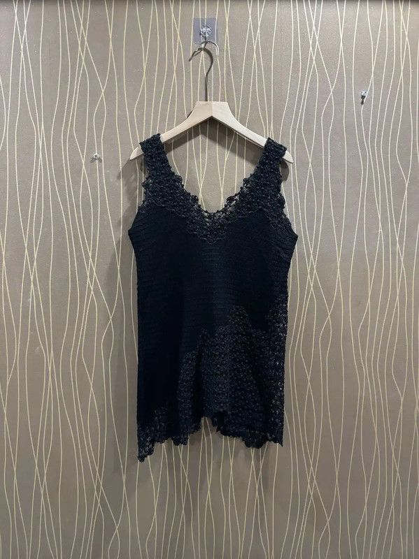Chanel Chanel Black Cotton Women's T-Shirt 0089 Size S / US 4 / IT 40 - 2 Thumbnail