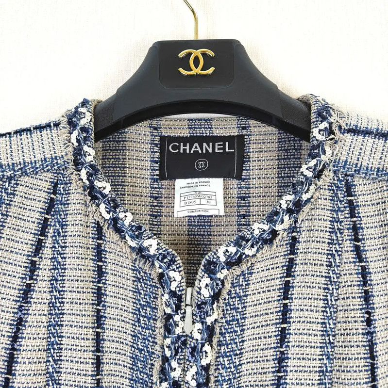 Chanel Chanel Multicolor Sleeveless Cardigan for Women 0089 Size S / US 4 / IT 40 - 3 Thumbnail