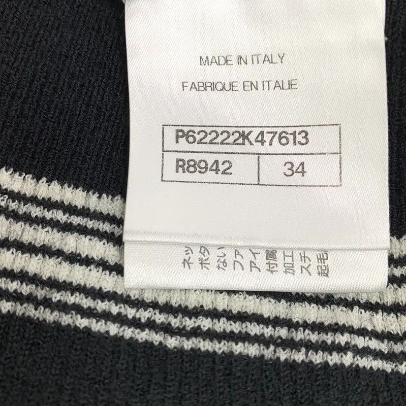 Chanel Chanel Striped Nylon T-Shirt with Bow 0089 Size XXS / US 00 / IT 34 - 7 Thumbnail