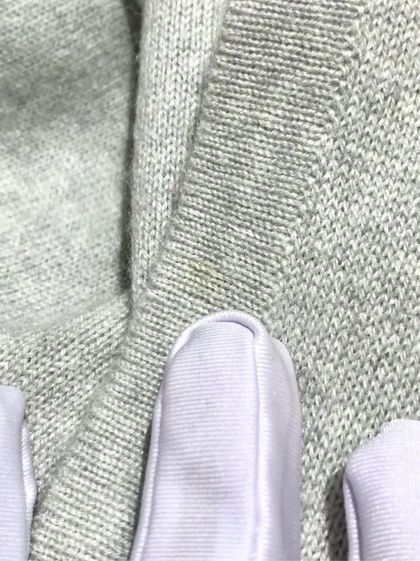 Chanel Chanel Light Gray Cotton Cardigan for Women 0089 Size S / US 4 / IT 40 - 8 Thumbnail