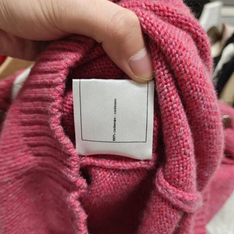 Chanel Chanel Pink Wool Pullover Sweater for Women 0089 Size L / US 10 / IT 46 - 5 Thumbnail