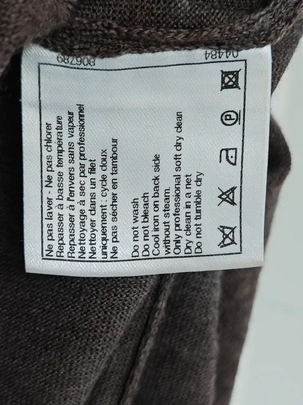 Chanel Chanel Gray Wool Short Sleeve Dress 0089 Size S / US 4 / IT 40 - 6 Thumbnail